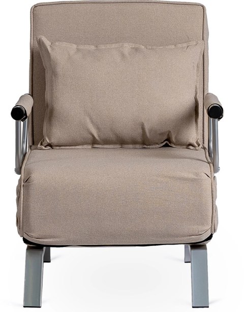 Fotel Rozkładany BART Beżowy