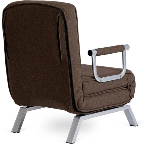 Fotel Rozkładany BART Brązowy
