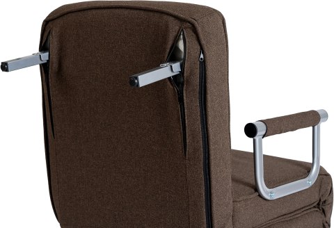 Fotel Rozkładany BART Brązowy