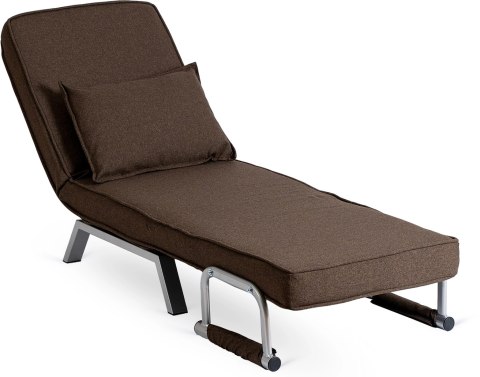 Fotel Rozkładany BART Brązowy