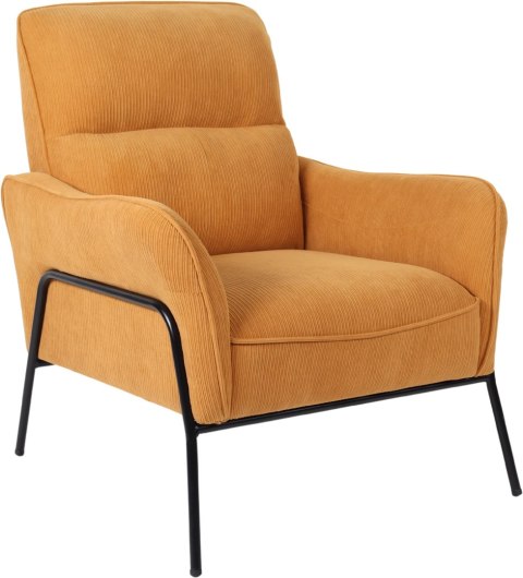 Fotel Wypoczynkowy ALBERTO Musztardowy