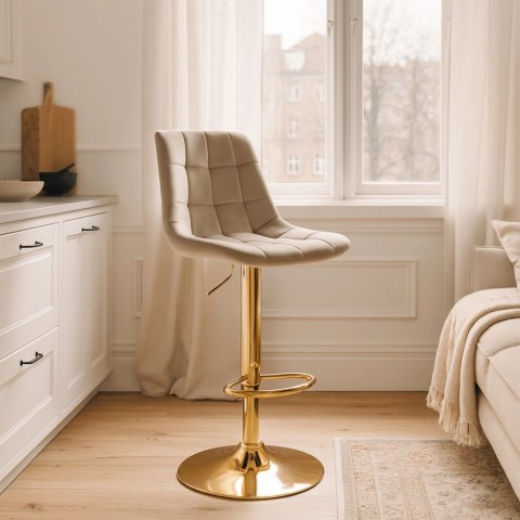 Hoker ARCOS Beżowy Welurowy