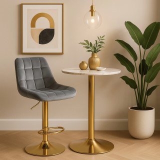 Hoker ARCOS Szary Welurowy