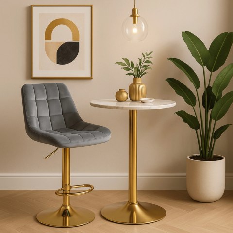 Hoker ARCOS Szary Welurowy