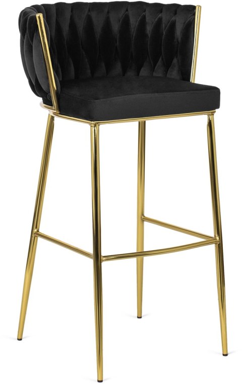 Hoker FLORES 2 Czarny Welurowy