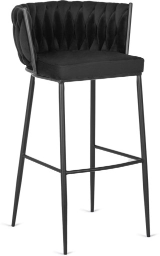 Hoker FLORES Czarny Welurowy