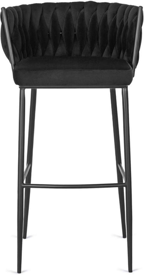 Hoker FLORES Czarny Welurowy