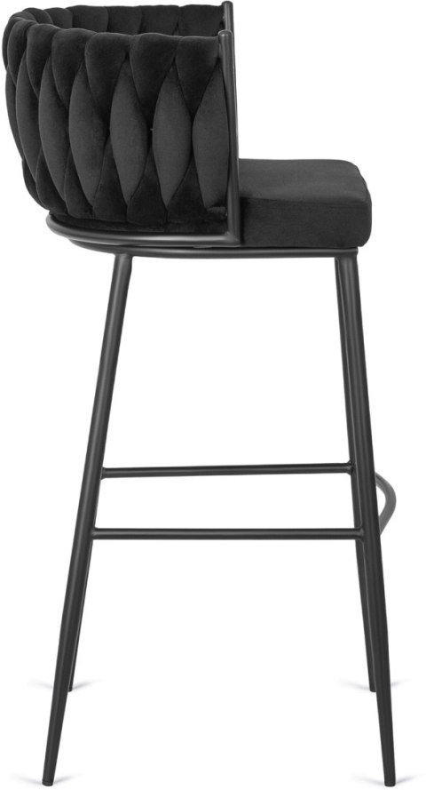 Hoker FLORES Czarny Welurowy