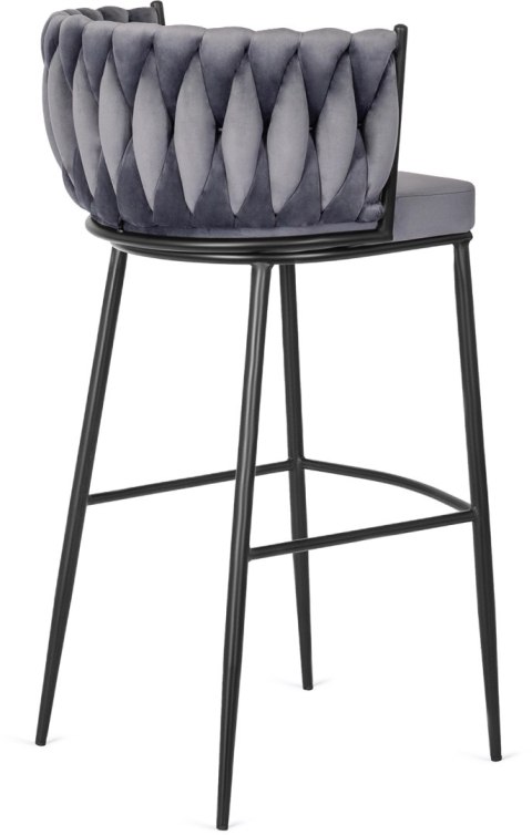 Hoker FLORES Szary Welurowy