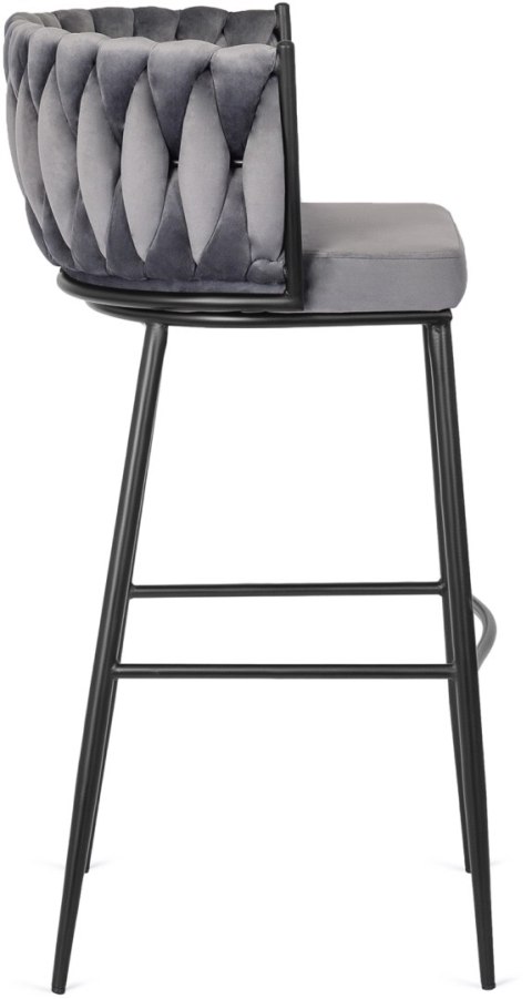 Hoker FLORES Szary Welurowy