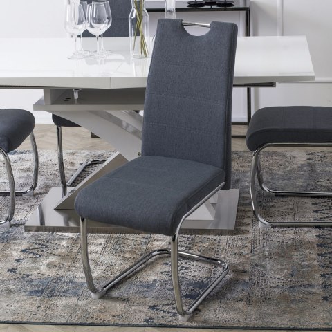 Krzesło LOPEZ Ciemnoszare