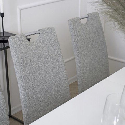 Krzesło LOPEZ Jasnoszare