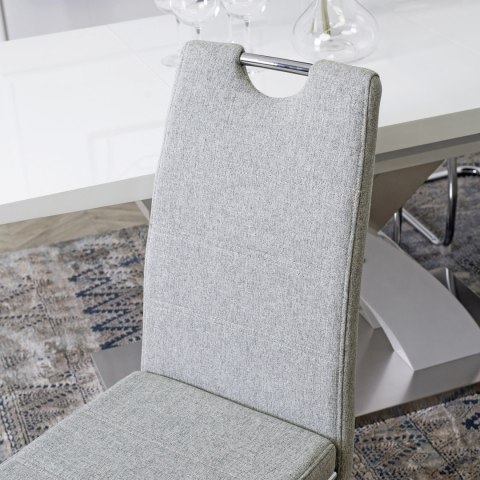 Krzesło LOPEZ Jasnoszare