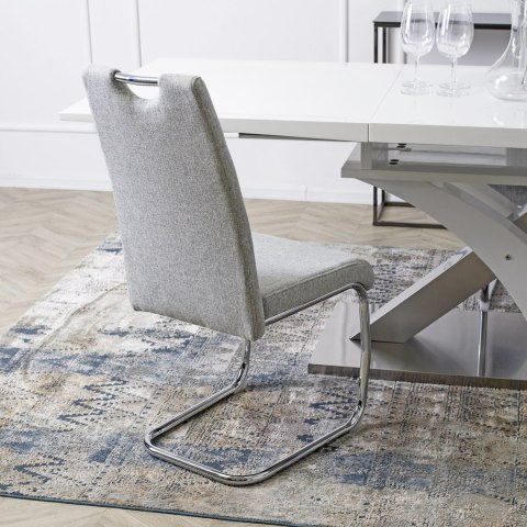 Krzesło LOPEZ Jasnoszare