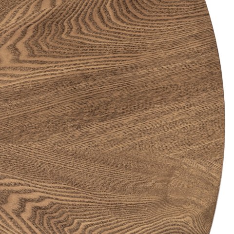 Stół LINO 100 cm Orzech/Czarny