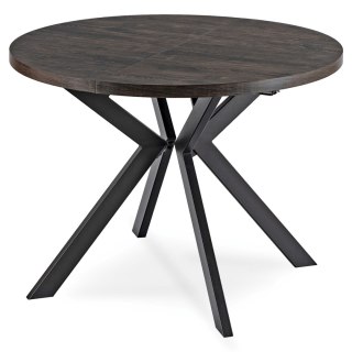 Stół LUKAS Rozkładany 100-250 cm Czarny