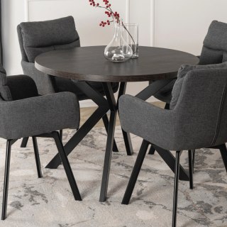 Stół LUKAS Rozkładany 100-250 cm Czarny