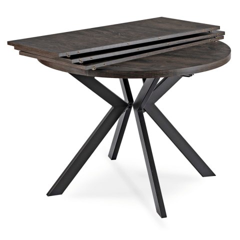 Stół LUKAS Rozkładany 100-250 cm Czarny