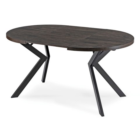 Stół LUKAS Rozkładany 100-250 cm Czarny