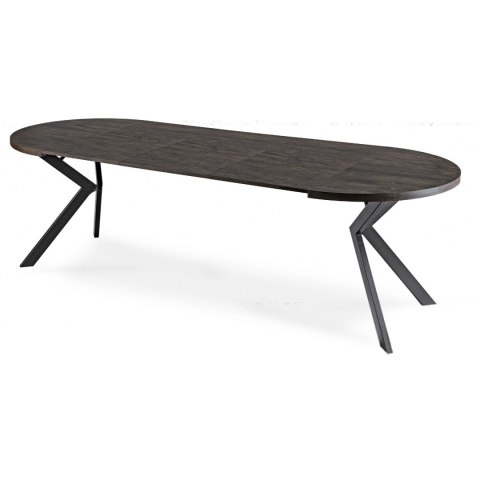 Stół LUKAS Rozkładany 100-250 cm Czarny