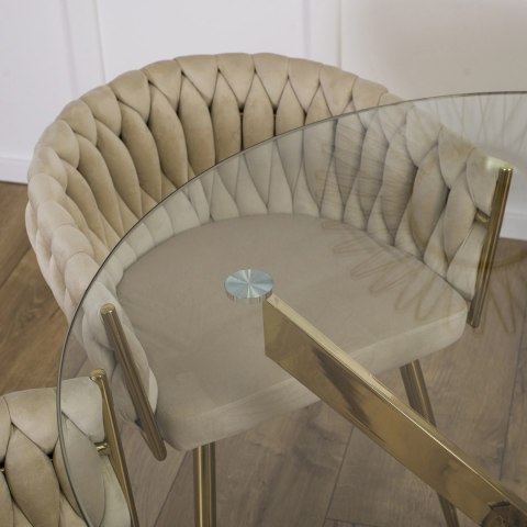 Stół SALLO Szklany 110 cm