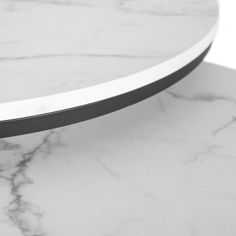 Zestaw Stolików DAFNE MAX Biały Marmur