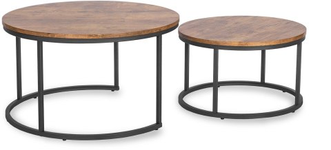 Zestaw Stolików FIGO MAX Dąb Rustykalny