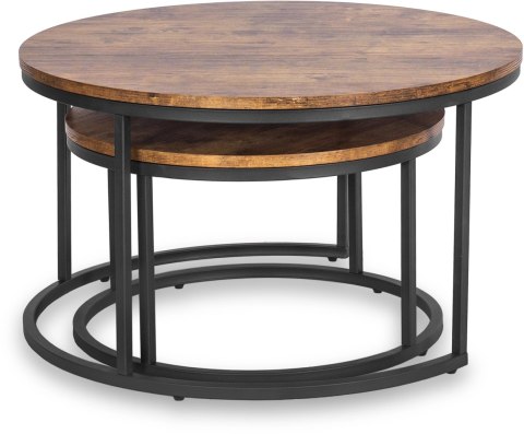 Zestaw Stolików FIGO MAX Dąb Rustykalny