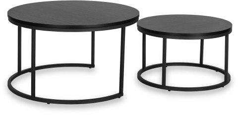 Zestaw Stolików MANU MAX Czarny