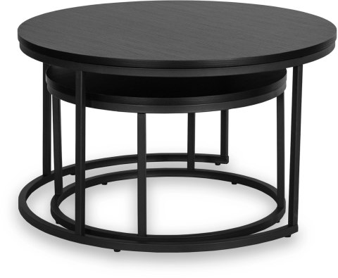 Zestaw Stolików MANU MAX Czarny