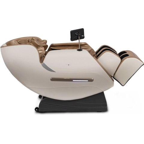 Fotel Masujący VX MAX Beżowy Ekoskóra