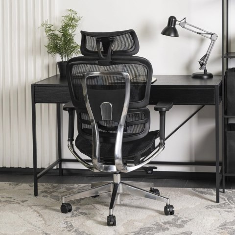 Fotel Biurowy Ergonomiczny Obrotowy NINO Czarny Nowoczesny