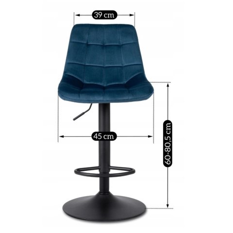 Hoker ARCOS 2 Granatowy Welurowy