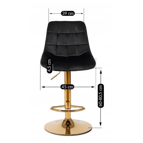 Hoker ARCOS Czarny Welurowy