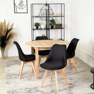 Krzesło NEVEL Czarne