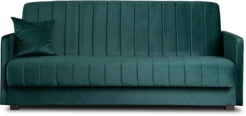 Sofa Rozkładana PORTO Zielona Welurowa