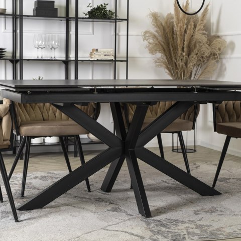 Stół BRUNO Ceramiczny Rozkładany 160-240 cm Czarny