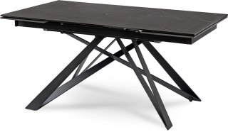 Stół MAXIME Ceramiczny Rozkładany 160-240 cm Czarny Marmur