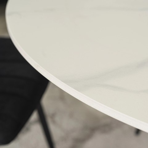 Stół SANDER Ceramiczny 89 cm Biały