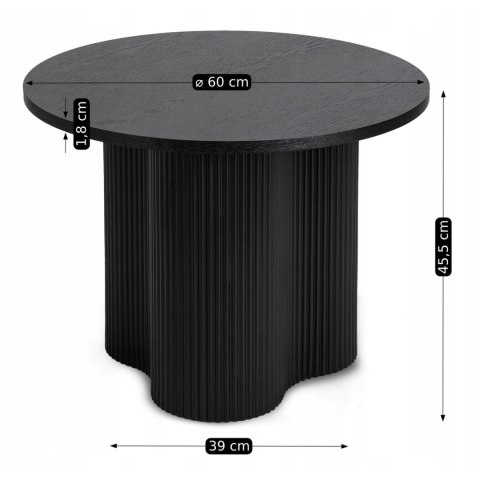 Stolik DERIAN Czarny