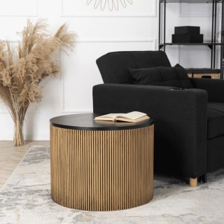 Stolik MIRACLE Czarny/Złoty