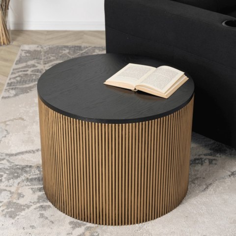 Stolik MIRACLE Czarny/Złoty