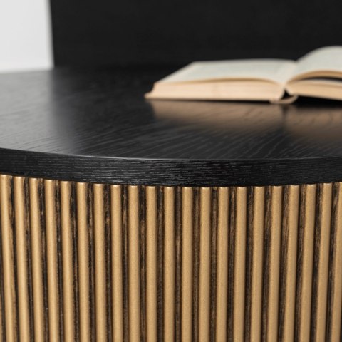 Stolik MIRACLE Czarny/Złoty