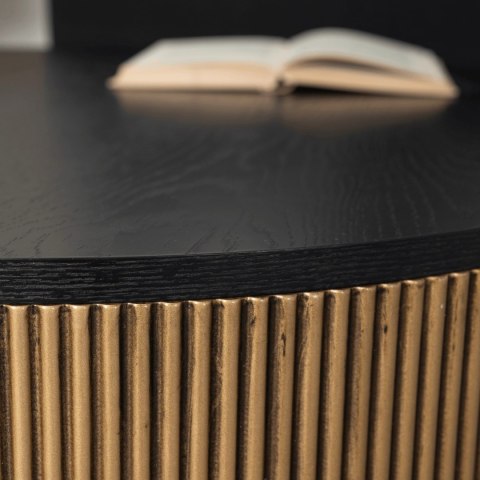 Stolik MIRACLE MAX Czarny/Złoty