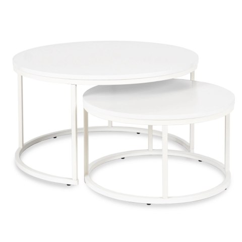 Zestaw Stolików JACK MAX Biały
