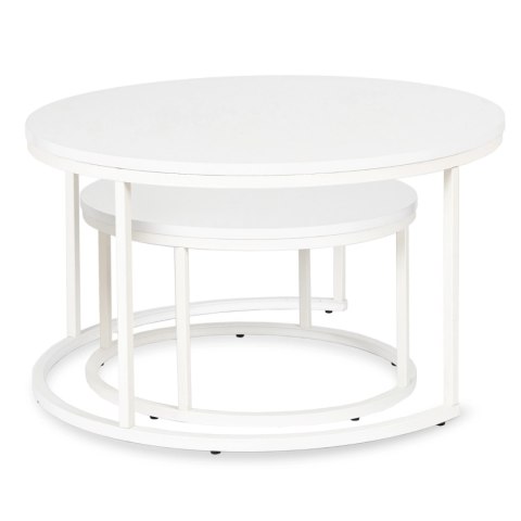 Zestaw Stolików JACK MAX Biały