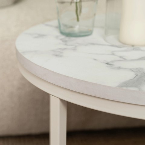 Zestaw Stolików JOE Biały Marmur