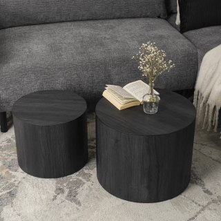 Zestaw Stolików LEILA Czarny