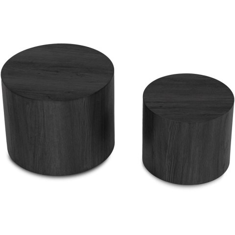 Zestaw Stolików LEILA Czarny