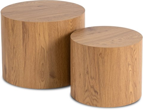 Zestaw Stolików LEILA Dąb Naturalny